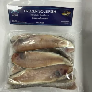 AQUAFEAST FROZEN SOLE FISH 600G