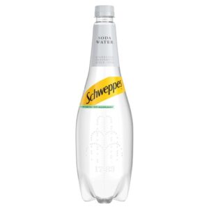 SCHWEPPES Soda Water 1 Ltr