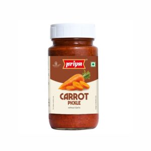 PRIYA Carrot Pickle (Without Garlic) 300G