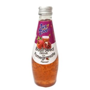 JUS Cool Pomegranate Basil Seed Drink 290ML
