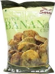 SARAS Pepper Banana Chips 200G