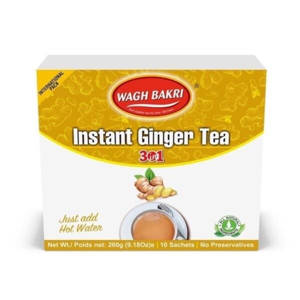 WAGH BAKRI INSTANT GINGER TEA  140G
