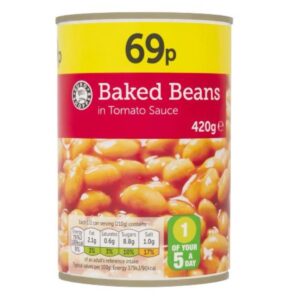 EURO SHOPPER BAKED BEANS IN TOMATO SAUCE 420G