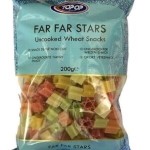 TOPOP FAR FAR STARS(UNCOOKED WHEAT SNACKS) 200G