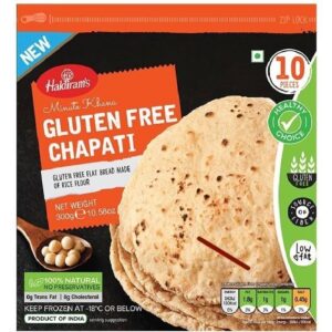HALDIRAM’S GLUTEN FREE CHAPATI(10 PIECES) 300G