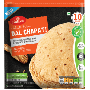 HALDIRAM’S DAL CHAPATI(10 PIECES) 300G