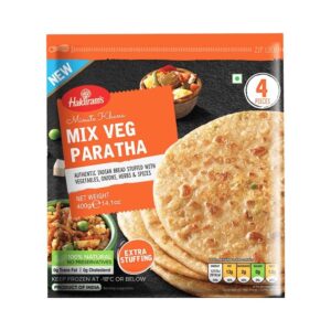 HALDIRAM’S MIX VEG PARATHA(4 PIECES) 400G