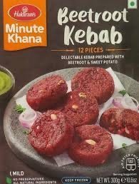 HALDIRAM’S BEETROOT KEBAB(12 PIECES) 300G