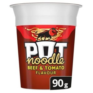 POT NOODLE BEEF&TOMATO FLAVOUR 90G