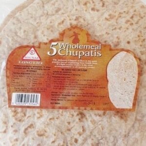 SOUNAS WHOLEMEAL CHAPATIS(5 PIECES)