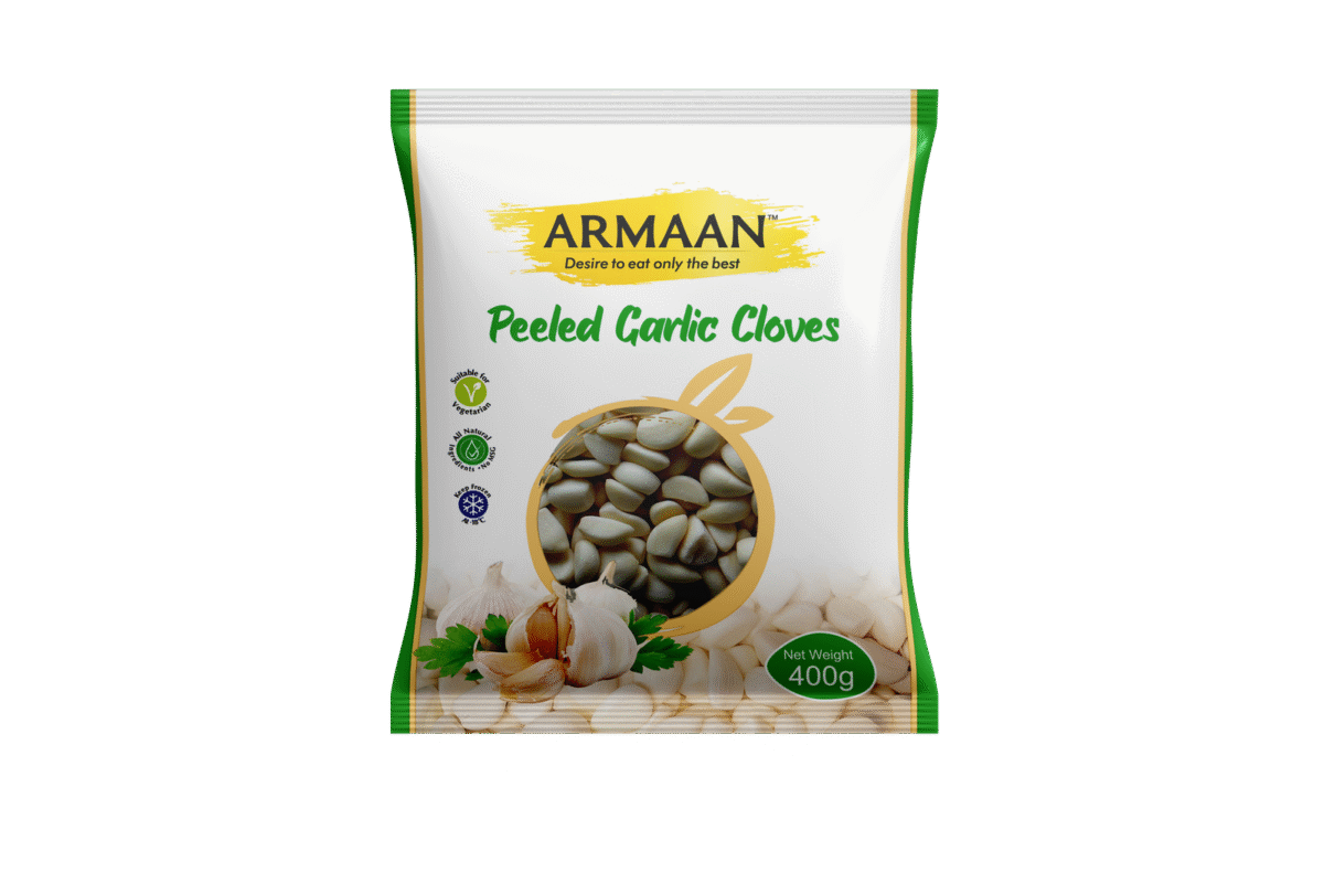 ARMAAN PEELED GARLIC 400G - Image 1