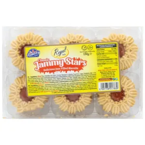 REGAL CLASSIC JAMMY STARS 150G