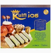 KULFI ICE(PISTA FLAVOUR) STICKS 350ML(5 PACK)
