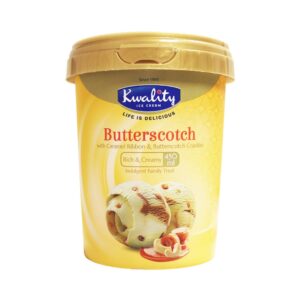 KWALITY BUTTERSCOTCH ICE CREAM 450ML